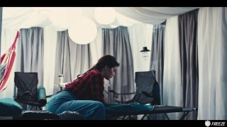 Girl Gets Lost in the Woods - Valentina Nappi Frozen in Time and Facefucked