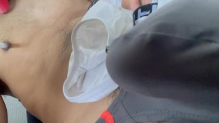 バイブでケツイキしながら汚下着で果てる男子