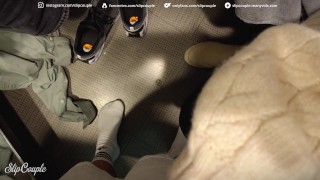 She Couldn’t Wait – Wild Changing Room Fuck During Shopping Trip!