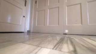 unaware giant trapped on lube pump & cock