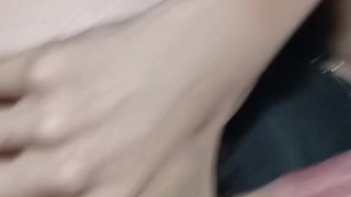 my dick is throbbing while i Rubbing my ass hole close-up for you