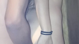 The first time we had sex in front of another window in the hotel, they were watching us while we we