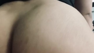 My bartenders natural ass riding