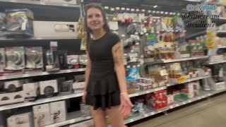 Horny Teen Can’t Help But Fuck Strangers On Her Shopping Trips (ROUGH AND RISKY PUBLIC SEX)