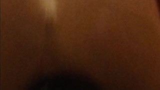 My asshole enjoying my new toys