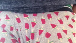 A quick stroke and cumshot in the afternoon