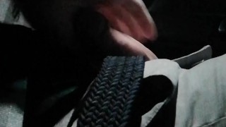 Also in the car I have to cum