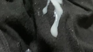 Squirting My Cum and Moaning After Masturbating And Edging My Cock For An Hour