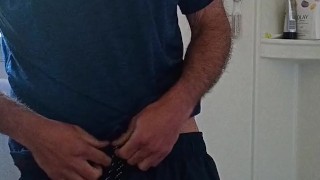 Cock log pre trail. Trying on new hiking clothes for the summer.
