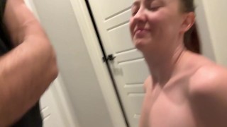 plumber handyman get pa.d by deep throat cumshot FULL ON OF 2