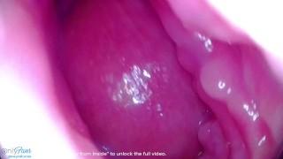 🎬 TRAILER: 1st Doggy Creampie with Internal Cam - Booty Massage Ends in Cum Kissing 🎥🍑💋