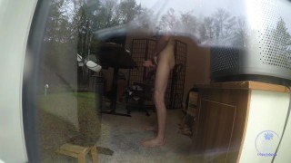 Fantasy Neighbor Caught Me Gooning Throw Window Shopping They Got A Free Show