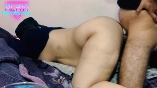 😍 زوجي يشاهدني مع رجل غريب كيف يلاعب ماخرتي