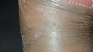 My first time Handjob at night cheating in son bed