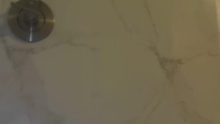 Chubby girl bubble bath
