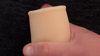 Accidentally cumming butt blaster stroker Fleshlight