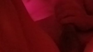 Strong male orgasm with shaking body, legs and loud moans. Straight fit guy at the home