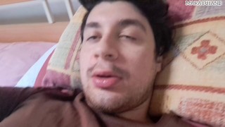 dialogo sporco ITA e cazzo che pulsa dopo averlo svuotato