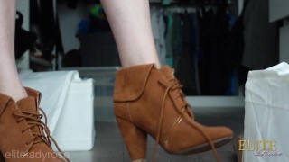 gedragen schoenen uitverkoop sale worn shoes almost free bijna gratis