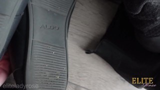 worn shoes from my bbc man  gedragen schoenen donkere man