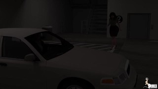 Hot Wife fucks the new black boss to save her husbands job