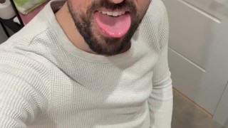 hot daddy fucking pocket pussy cum at the end