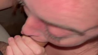 Sloppy blowjob petite white girl