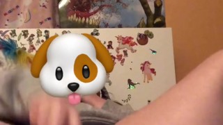 Fucking myself until I cream from hot joi I listened to..