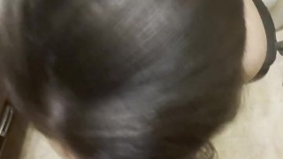 GAMING COUPLE😈 Sucking His FAT Cock After Match🎮