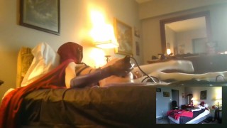 Cloaked Twink Preps To Take Massive BD Sveinn Dildo