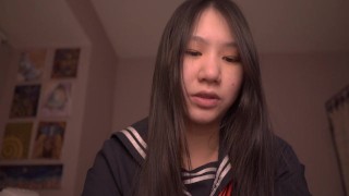 Japanese Schoolgirl ASMR - Study with me, - Amos 1-5