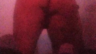 Fingering my own ass and jerking off in public gloryhole while multiple men peak through the holes