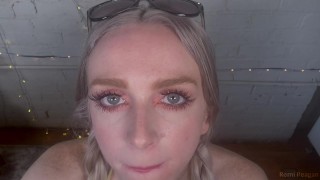 POV Spring Break Slut Sucks Your Cock