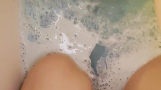 Blooming Beautiful Chamomile Bath Bomb chubby girl bubble bath
