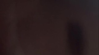 Chub shows off his hole