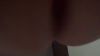 Chub shows off his hole