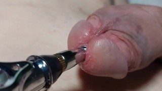 Electro stimulation of the penis.... Part 1