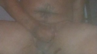 I jerk off and finger my own ass in gloryhole while people watch me through the gloryhole