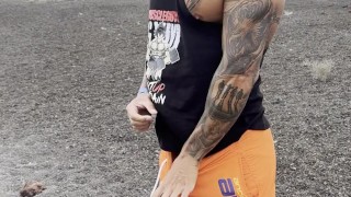 PISS IN PUBLIC💦people Can Discover Me!!