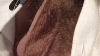 Onesie Doggy Plays With His Little Clit