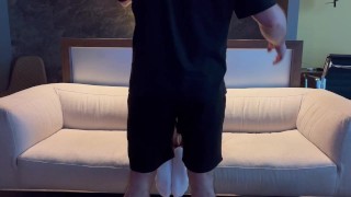 Muscular Alpha stud fucks young cute twink hard after training