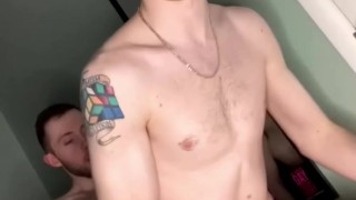 Riding Twink Makes Friend Cum