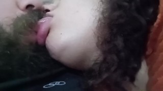 naughty couple kissing with a lot of pleasure while she grabs his cock💋😋💦🤤😵🍌