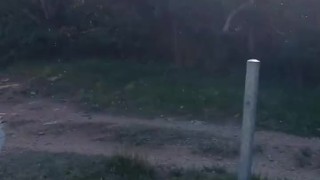Outdoor nude fun