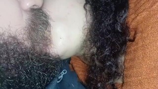 kiss she grabs him and does a handjob while kissing him with tongue deliciously🍌💦🥛🤤😋😵🍌💦💦💦