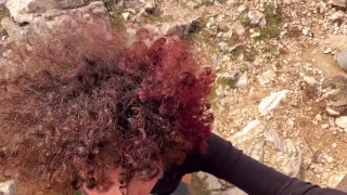 POMPINO in pubblico. Beatrice segreti si diverte con suo marito ed uno sconosciuto CURIOSO!