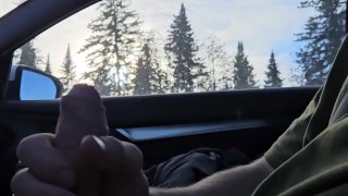 Jerking my 8 inches on the highway