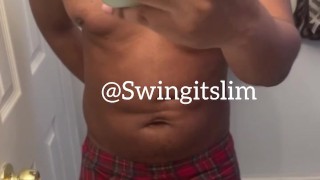 Swingitslim - Swinging My Big Cock