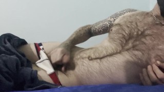 I woke up after a wild night and decided to play with my bone once again