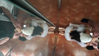 I suck cocks for money. Milf blowjob with big cumshot in mouth